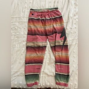 WOMENS TULUM BOLT STITCH SWEATPANTS - PINK
